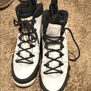Jordan Kids Shoes Black and White
